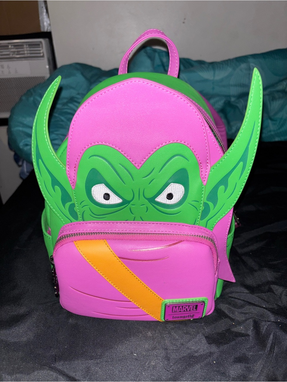 Marvel Green & Pink Green Goblin Mini Backpack
